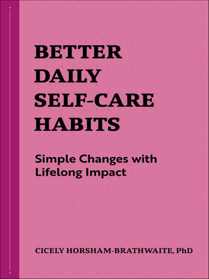 cover image of Better Daily Self-Care Habits